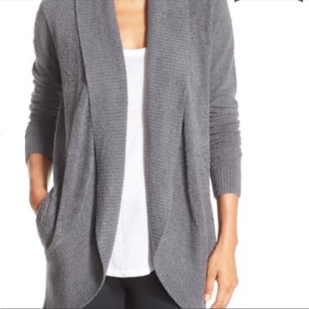 Barefoot dreams cozychic lite circle cardigan